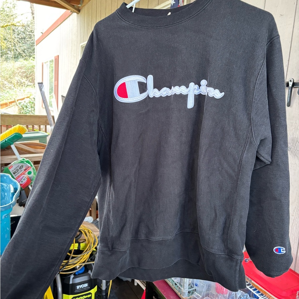 Champion Men's Black Sweater